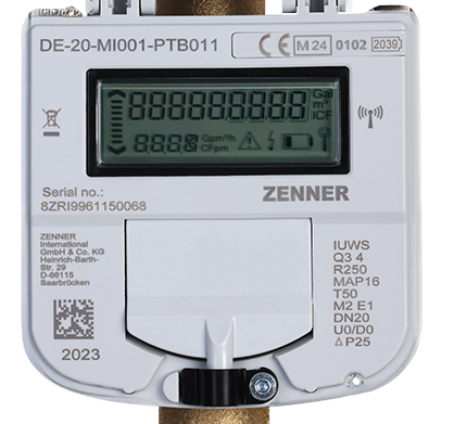 Ultraschallwasserzähler Einbau ab 2025